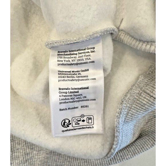 NWOT TAYLOR SWIFT THE ERAS TOUR MICROPHONE SET HOODIE Pockets Size Large - Picture 6 of 8